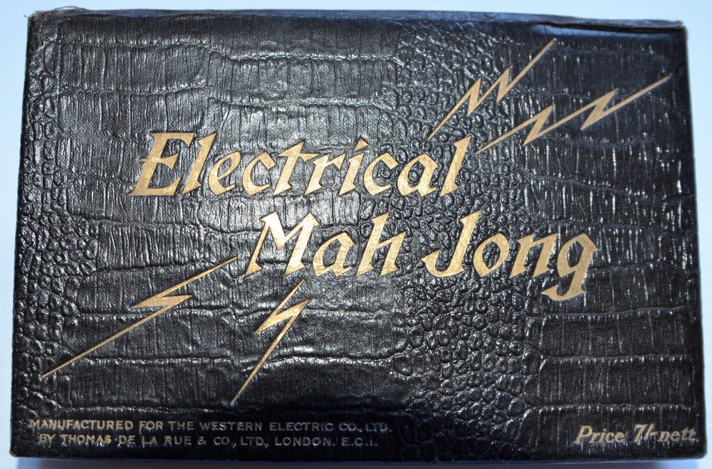 LAW 20_0696_B. Electrical Mah Jong.